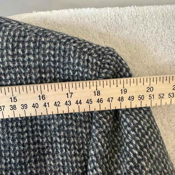 VTG Harris Tweed 100% Wool Tweed Herringbone Grey Men’s Jacket Blazer - XL? - Picture 7 of 10